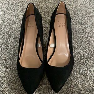 Black, brand new, 3 inch heels